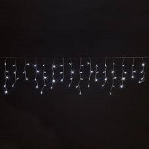 Гирлянда светодиодная "Бахрома" Eurosvet 100-001 220В 1,8х0,5м Белая IP20 фото Гирлянда светодиодная "Бахрома" Eurosvet 100-001 220В 1,8х0,5м Белая IP20 картинка